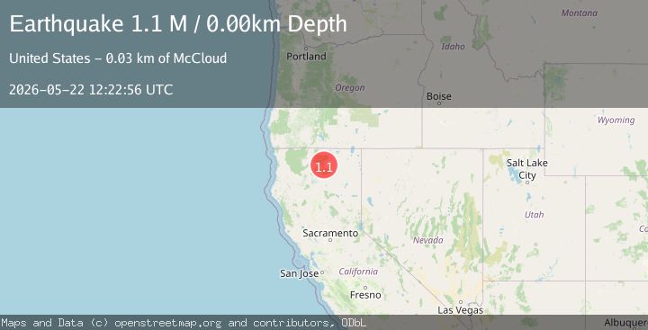 Map of Northern California