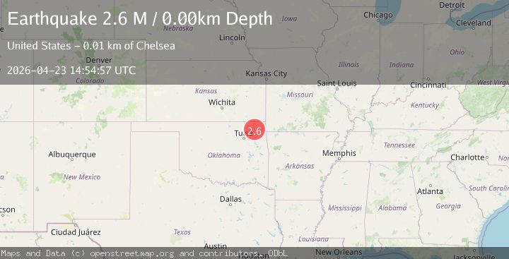 Map of Oklahoma
