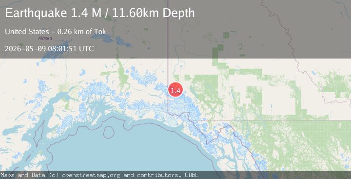 Map of Southern Yukon Territory, Canada