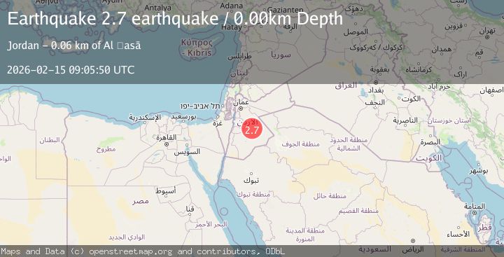 Map of Dead Sea region