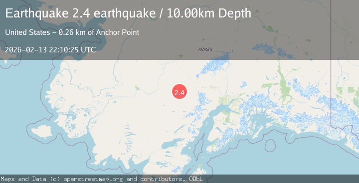 Map of Southern Alaska