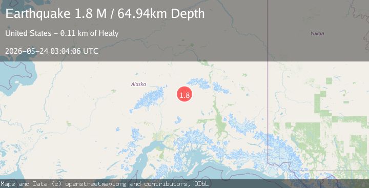 Map of Central Alaska