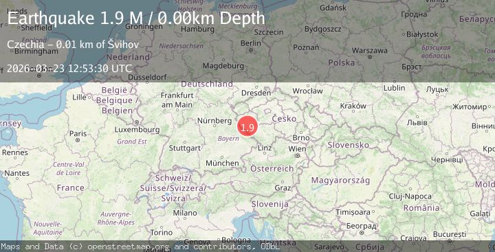 Map of Czech Republic