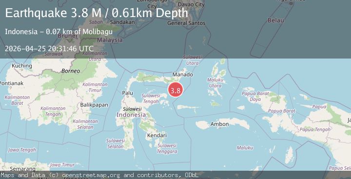 Map of Kepulauan Sula, Indonesia
