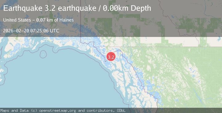 Map of Southeastern Alaska