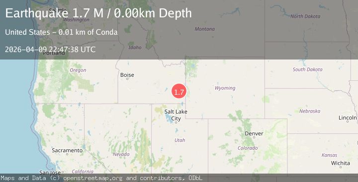 Map of southern Idaho
