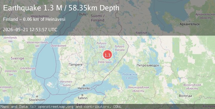Map of Finland