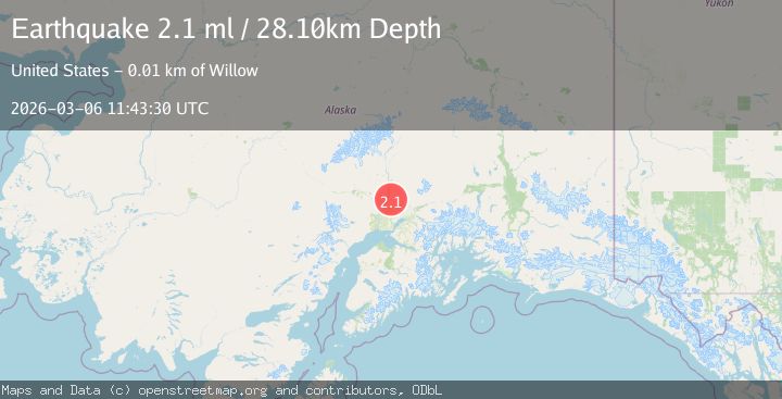 Map of Southern Alaska