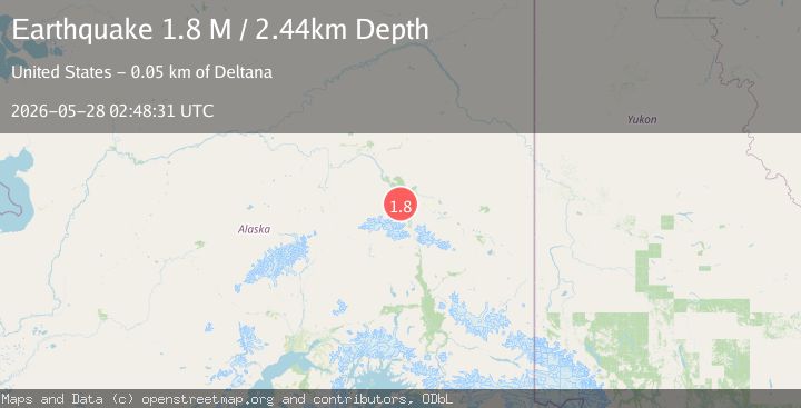 Map of Central Alaska