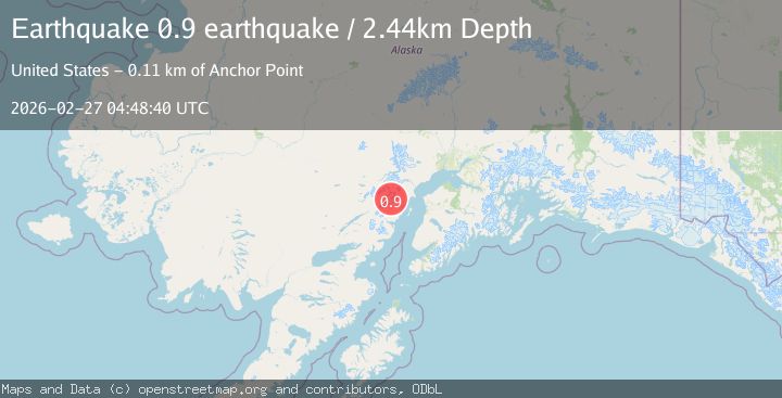 Map of Southern Alaska