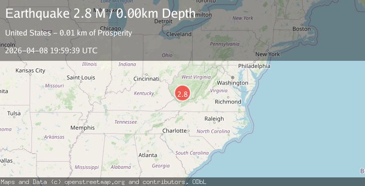 Map of West Virginia