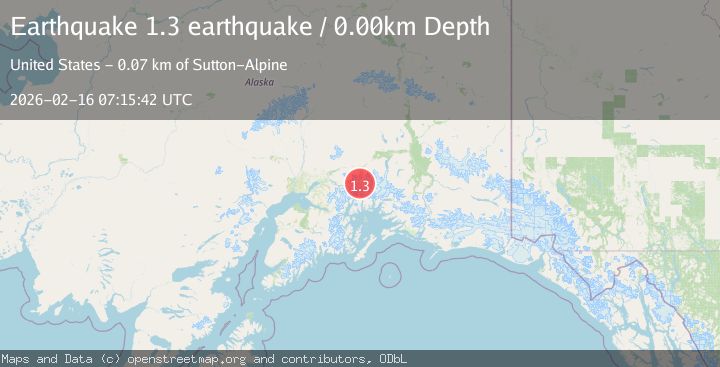 Map of Southern Alaska