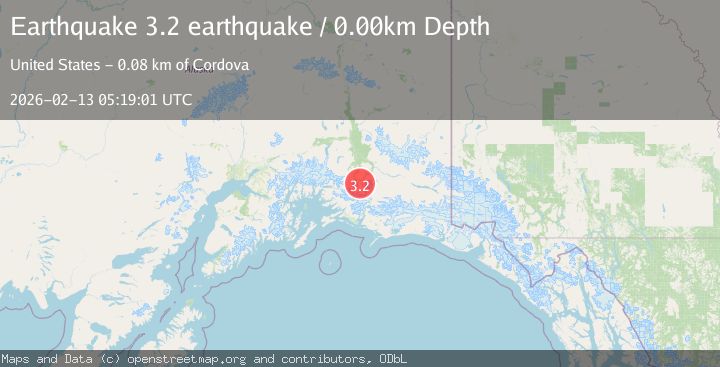 Map of Southern Alaska