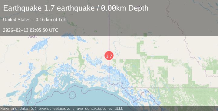 Map of Central Alaska