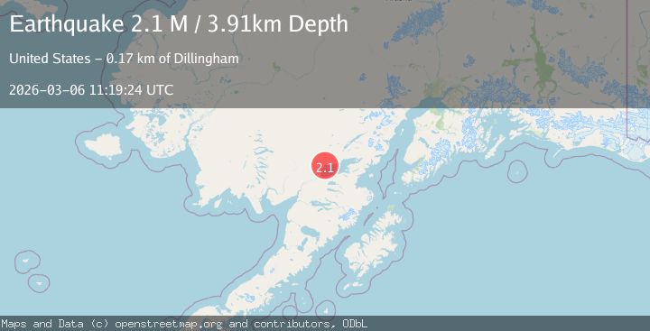 Map of Southern Alaska