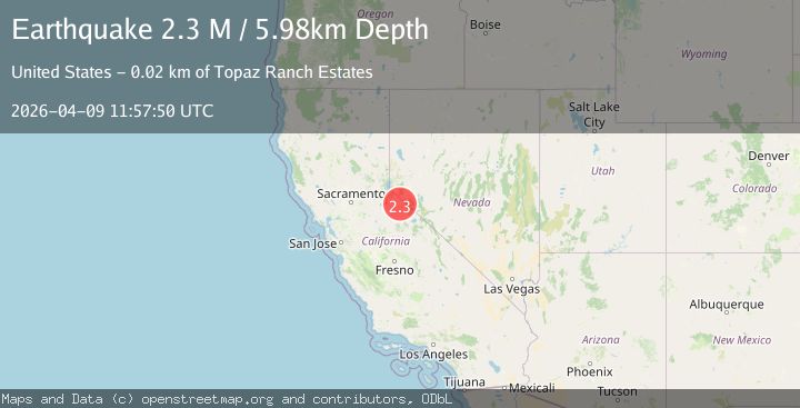 Map of Central California