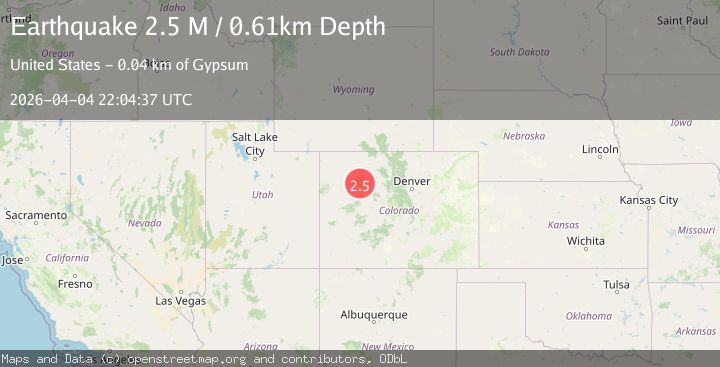 Map of Colorado
