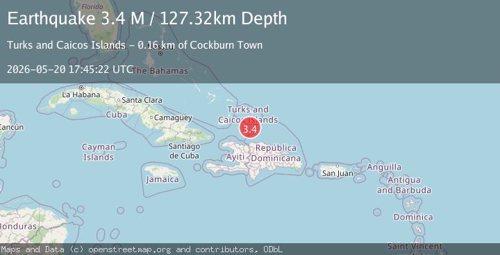 Map of Dominican Republic region