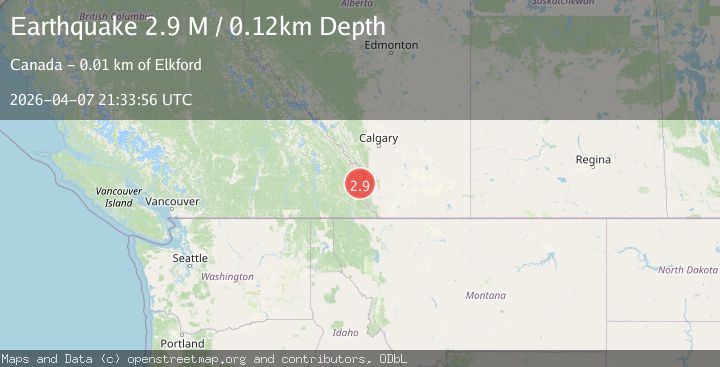 Map of British Columbia, Canada