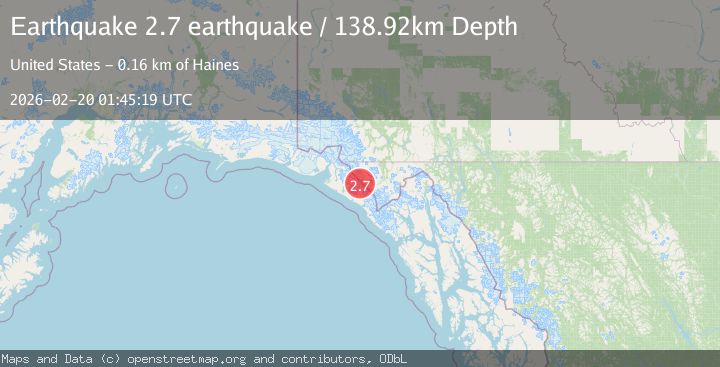 Map of Southeastern Alaska