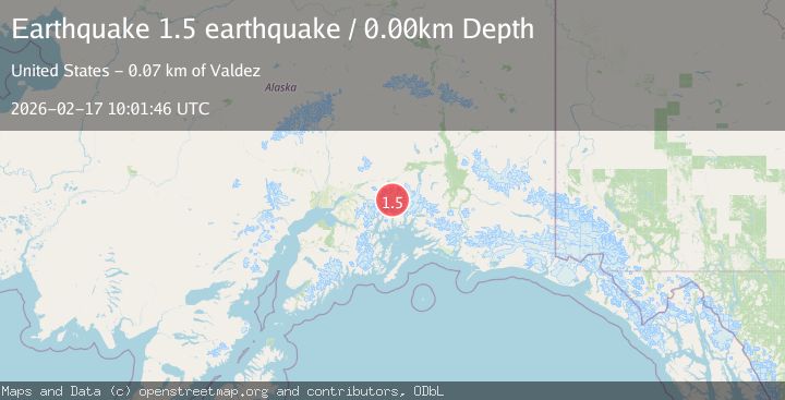 Map of Southern Alaska