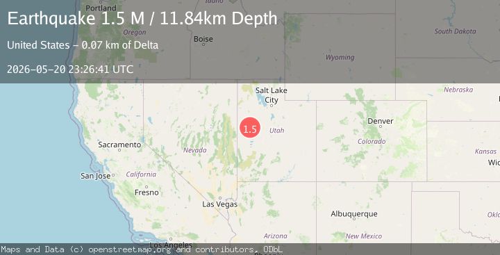 Map of Utah