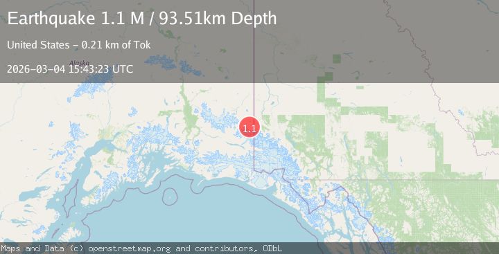 Map of Southern Alaska