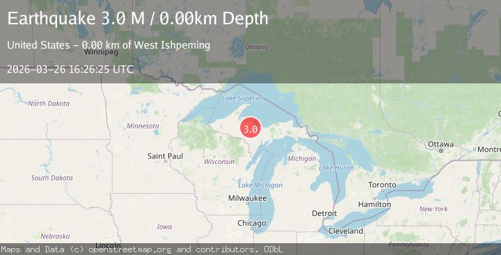 Map of Michigan