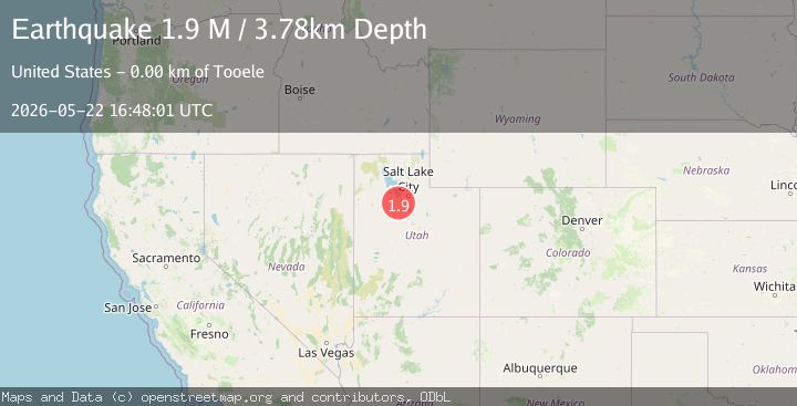 Map of Utah