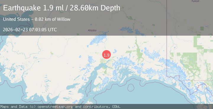 Map of Central Alaska