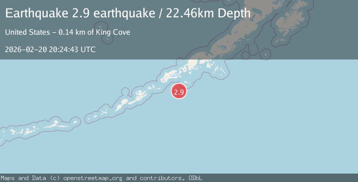 Map of Unimak Island region, Alaska