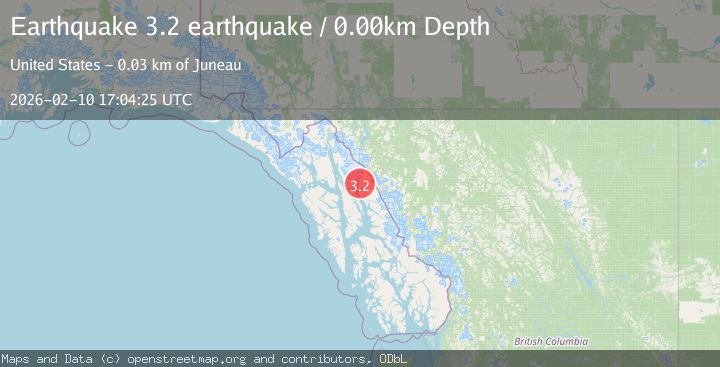 Map of Southeastern Alaska