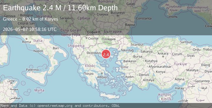 Map of Aegean Sea