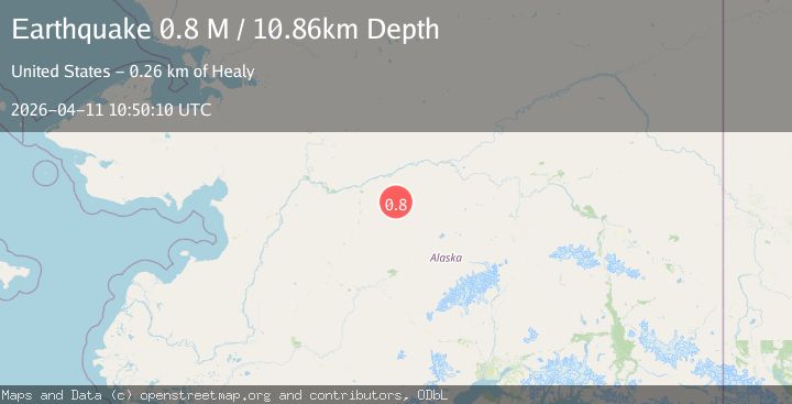 Map of Central Alaska