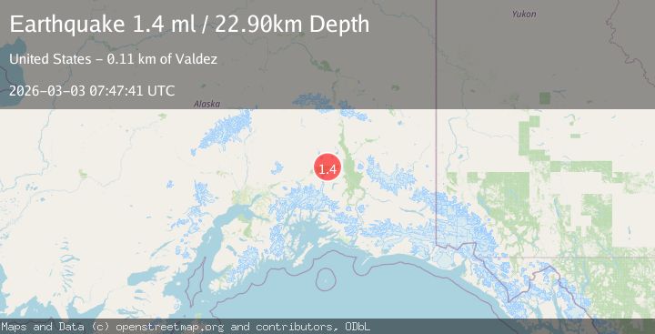Map of Central Alaska