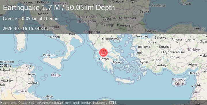 Map of West Greece