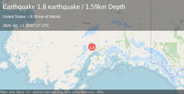 Map of Southern Alaska
