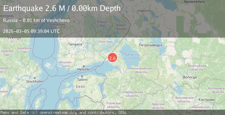Map of northwestern Russia