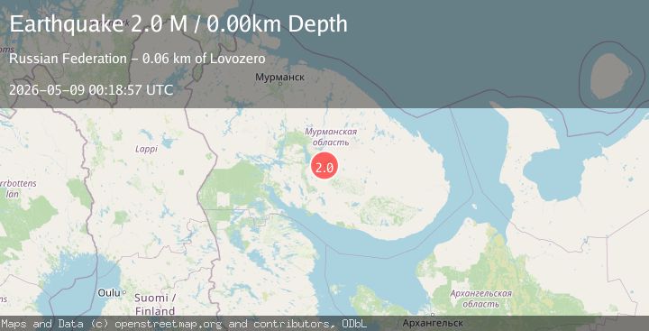 Map of northwestern Russia