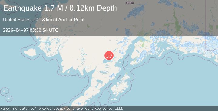 Map of Southern Alaska