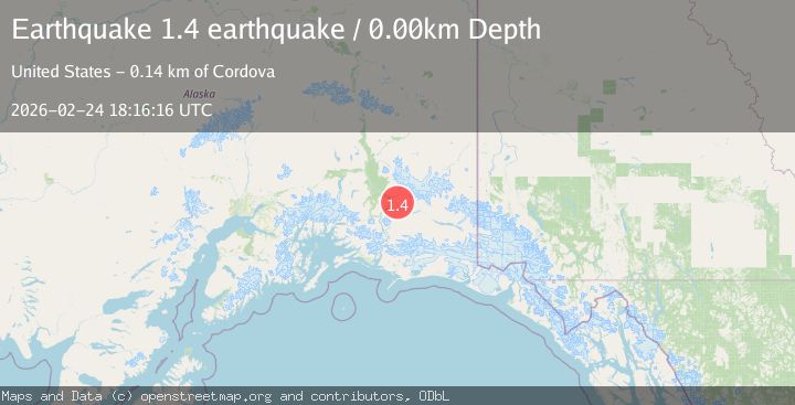 Map of Southern Alaska