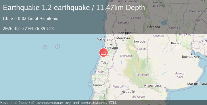 Map of Libertador General Bernardo O'Higgins, Chile