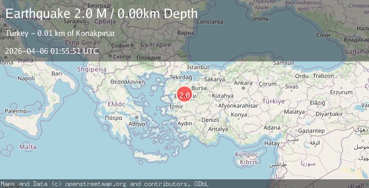 Map of Marmara Region, Turkey