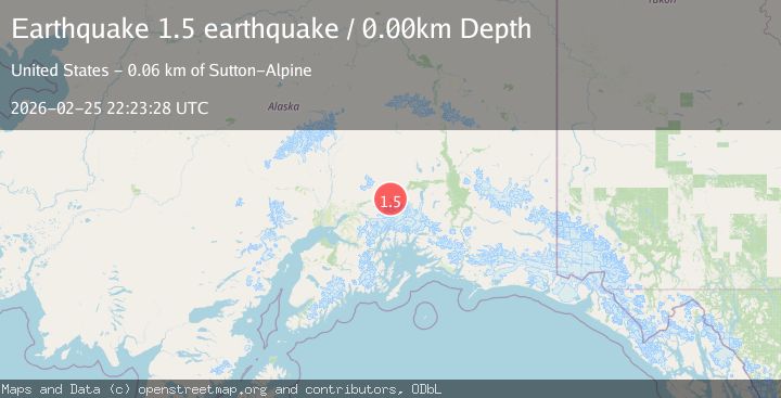 Map of Southern Alaska