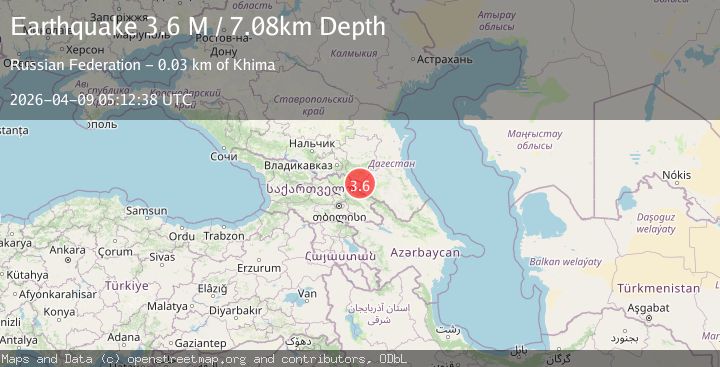 Map of Georgia (Sak'art'velo)
