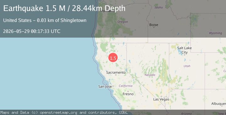Map of Northern California