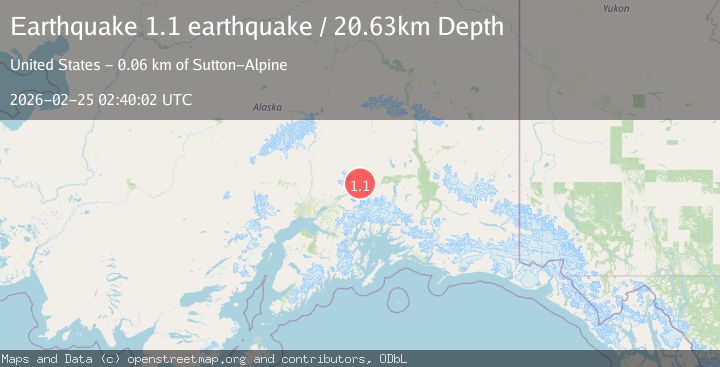 Map of Southern Alaska