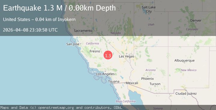 Map of Central California