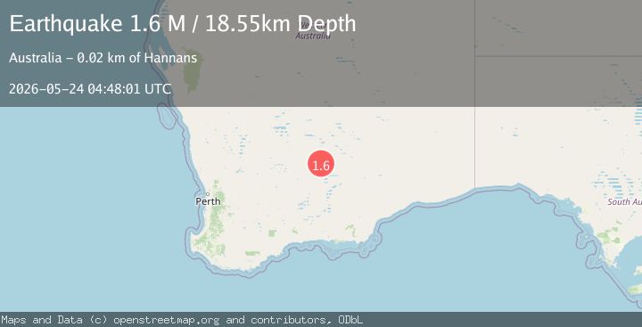 Map of Western Australia