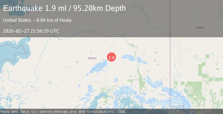 Map of Central Alaska